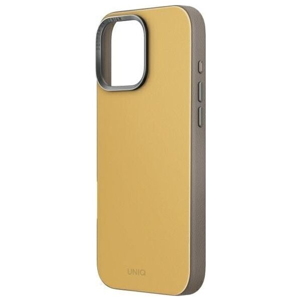 Uniq UNIQ Lyden DS iPhone 16 Pro 6.3" Magclick Charging case yellow-gray/yellow-gray
