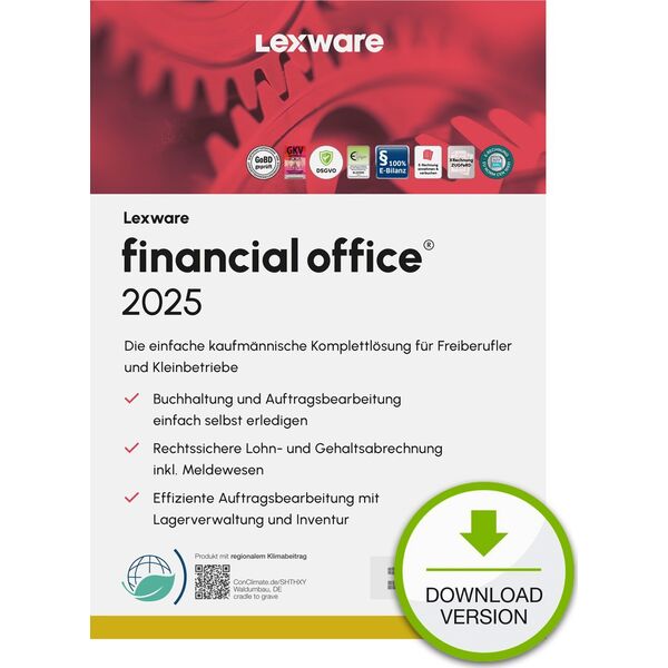 Program Lexware ESD / Lexware financial office 2025 / Online Download