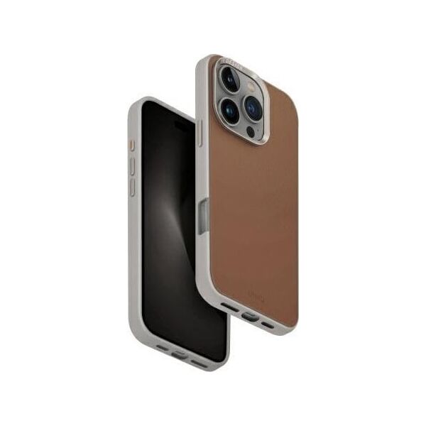 Uniq UNIQ Lyden DS iPhone 16 Pro 6.3" Magclick Charging case beige/caramel-ivory