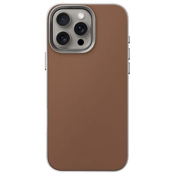 Uniq UNIQ Lyden DS iPhone 16 Pro 6.3" Magclick Charging case beige/caramel-ivory