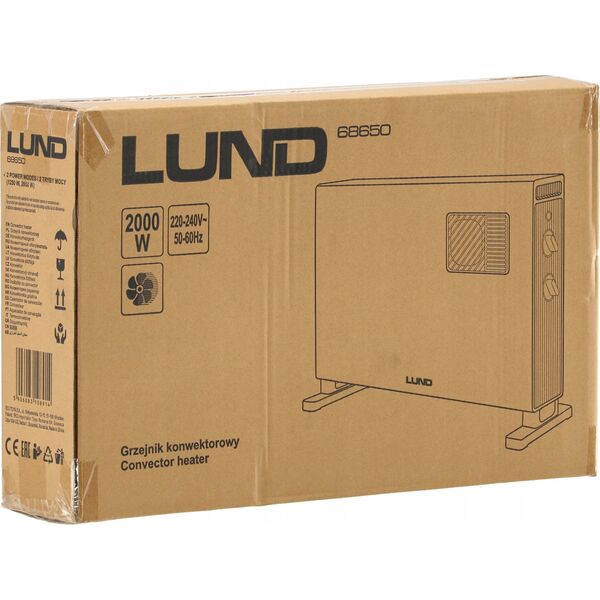 Grzejnik Toya LUND CONVECTOR HEATER 2000W