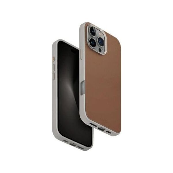 Uniq UNIQ Lyden DS iPhone 16 Pro Max 6.9" Magclick Charging case beige/caramel-ivory