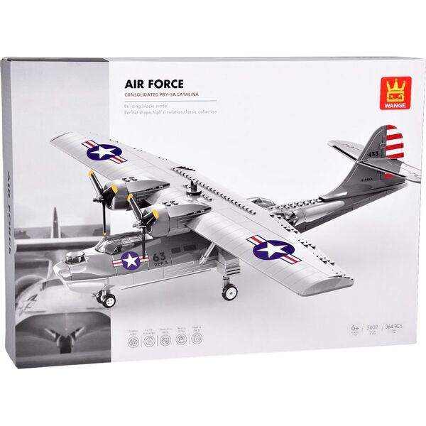 Jokomisiada Klocki techniczne samolot bojowy PBY-5A Catalina 364 elementów ZA5322