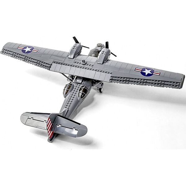 Jokomisiada Klocki techniczne samolot bojowy PBY-5A Catalina 364 elementów ZA5322