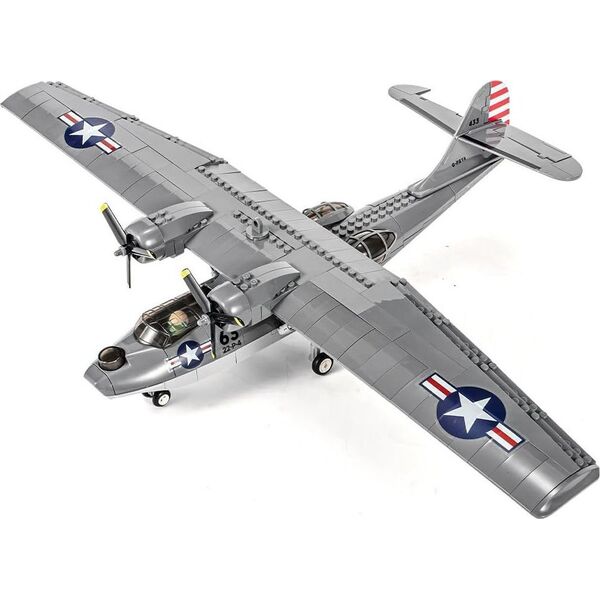 Jokomisiada Klocki techniczne samolot bojowy PBY-5A Catalina 364 elementów ZA5322