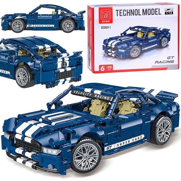 Jokomisiada Klocki techniczne 1428-elementów auto wyścigowe GT RACING ZA5308