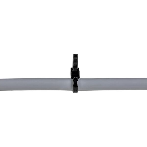 StarTech StarTech CBMZT4B opaska kablowa Zwalniana opaska kablowa Nylon, Plastik Czarny 100 szt.