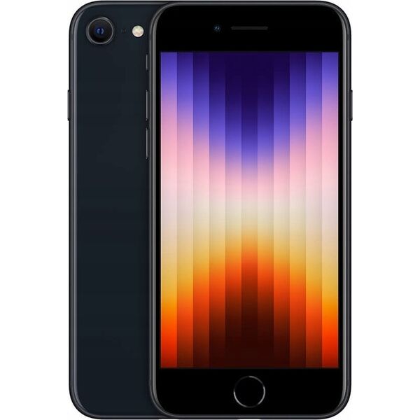 Smartfon Apple SE 2022 5G 3/64GB Czarny  (MMX53LL/A)