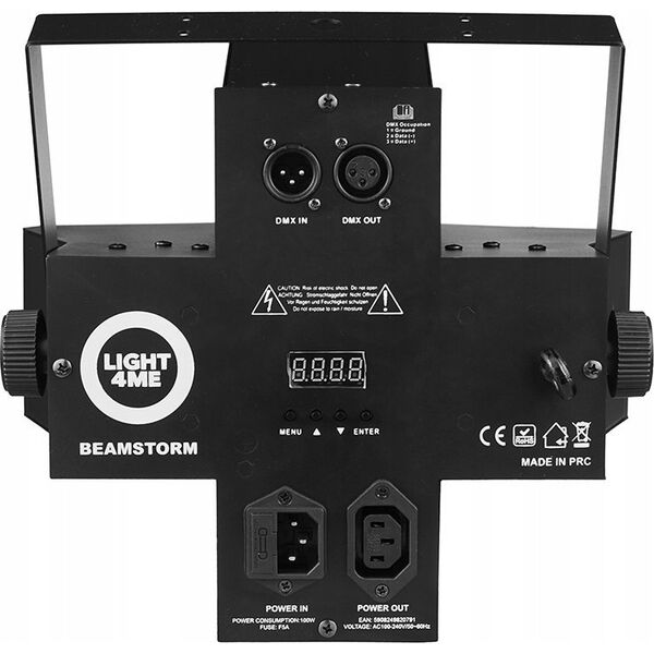 LIGHT4ME LIGHT4ME BEAMSTORM efekt świetlny LED RGBA-W dynam