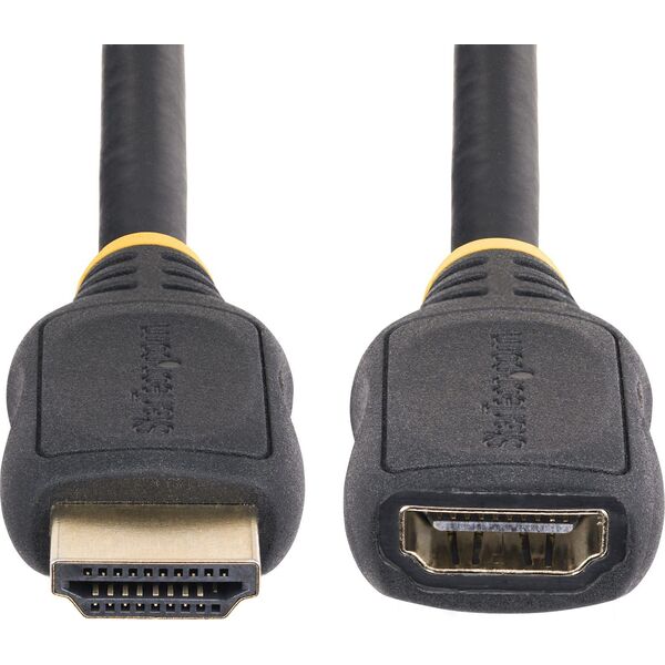 Kabel StarTech StarTech HD2MF6FL kabel HDMI 2 m HDMI Typu A (Standard) Czarny