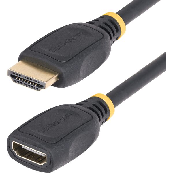Kabel StarTech StarTech HD2MF3FL kabel HDMI 1 m HDMI Typu A (Standard) Czarny