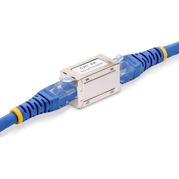 StarTech StarTech IN-CAT6A-COUPLER-S1 zmieniacz płci / kabli RJ-45 Srebrny