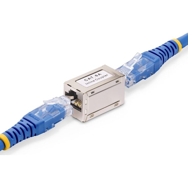 StarTech StarTech IN-CAT6A-COUPLER-S1 zmieniacz płci / kabli RJ-45 Srebrny