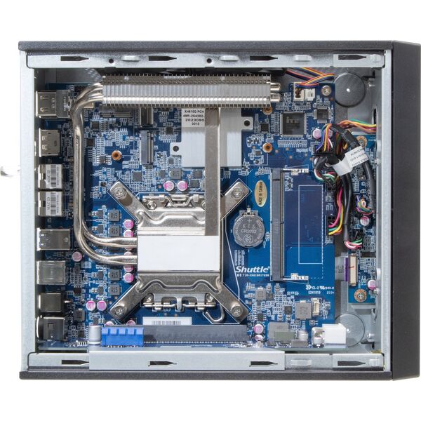 Komputer Shuttle Shuttle XP slim XH610G2 komputer typu barebone Komputer stacjonarny Czarny Intel H610 LGA 1700