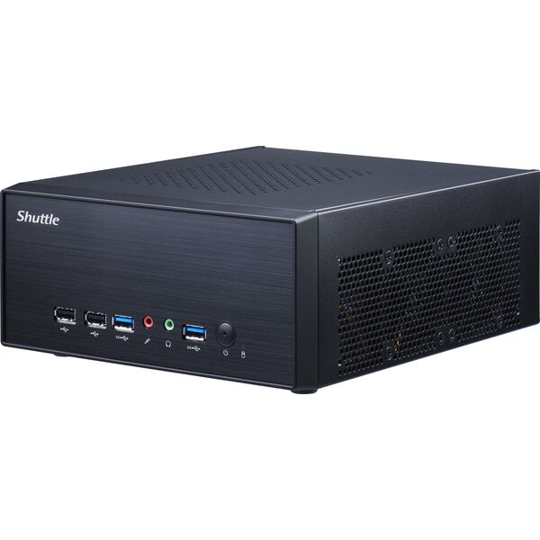 Komputer Shuttle Shuttle XP slim XH610G2 komputer typu barebone Komputer stacjonarny Czarny Intel H610 LGA 1700