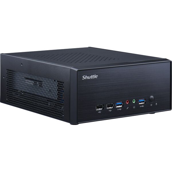 Komputer Shuttle Shuttle XP slim XH610G2 komputer typu barebone Komputer stacjonarny Czarny Intel H610 LGA 1700