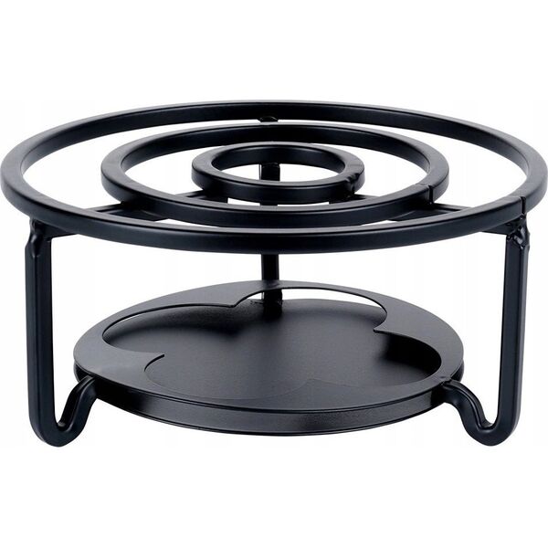 Brunbeste Podgrzewacz pod Dzbanek do Herbaty Kawy Metalowy Czarny BRUNBESTE 16,5 cm