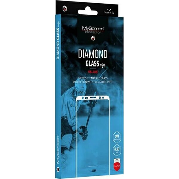 MyScreen Protector Szkło Hartowane SAMSUNG GALAXY A16 MyScreen Diamond Glass Edge Full Glue czarne
