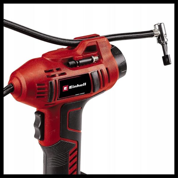 Kompresor samochodowy Einhell Einhell cordless car compressor CE-CC 18 Li-Solo (red/black, without battery and charger)