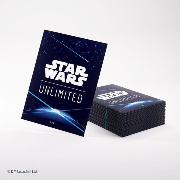 Gamegenic Gamegenic: Star Wars Unlimited - Double Sleeving Pack - Space Blue