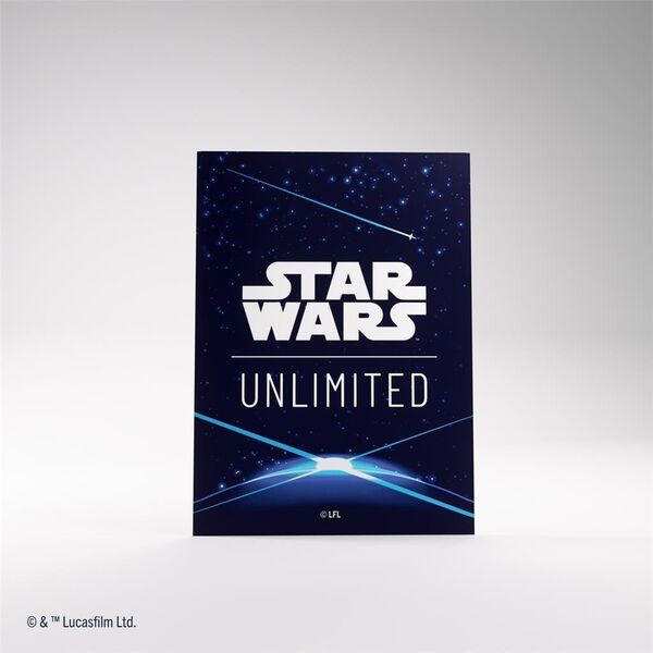 Gamegenic Gamegenic: Star Wars Unlimited - Art Sleeves - Space Blue