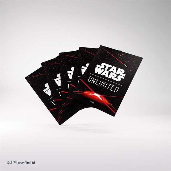 Gamegenic Gamegenic: Star Wars Unlimited - Art Sleeves - Space Red