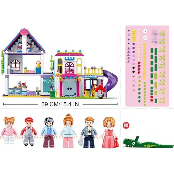 Sluban GIRLS DREAM-VILLA 730PCS