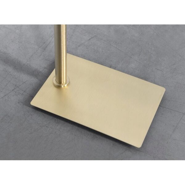 Sourcing TRILLY TOWEL STAND 14X34X83.3 BR GOLD