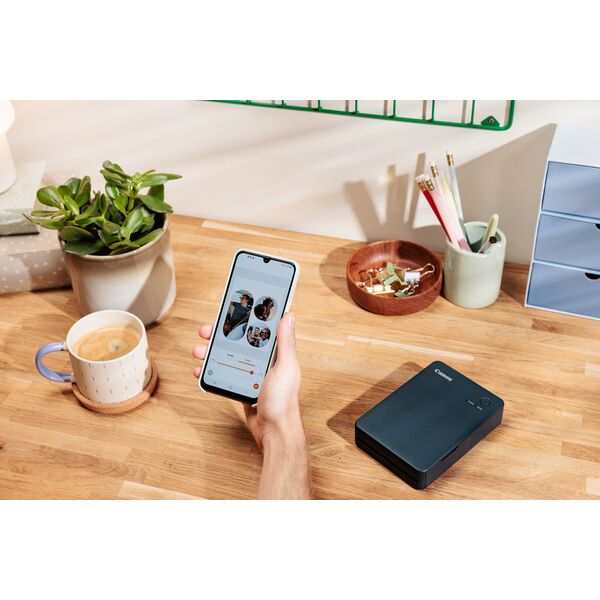 Drukarka fotograficzna Canon Canon SELPHY QX20 BK drukarka do zdjęć termosublimacjyjny 287 x 287 DPI 2.8" x 3.3" (7.2x8.5cm) Wi-Fi