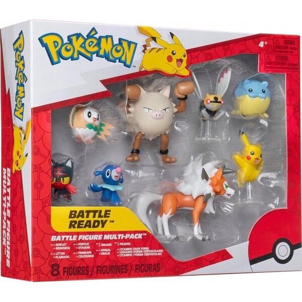 Figurka Pokemon POKEMON Figurki Bitewne 8-Pak Seria 13, figurki