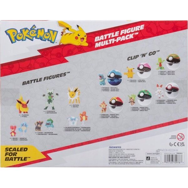 Figurka Pokemon POKEMON Figurki Bitewne 8-Pak Seria 13, figurki