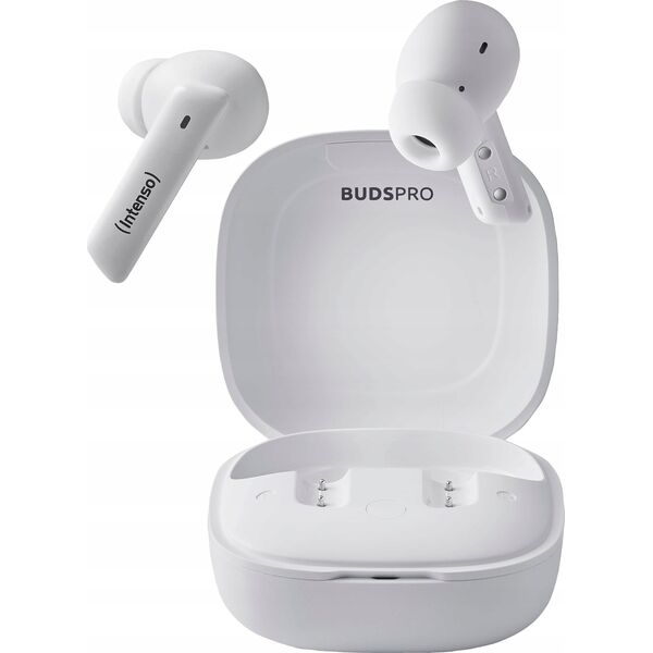 Słuchawki Intenso Intenso Buds Pro T502HAE, headset (white)