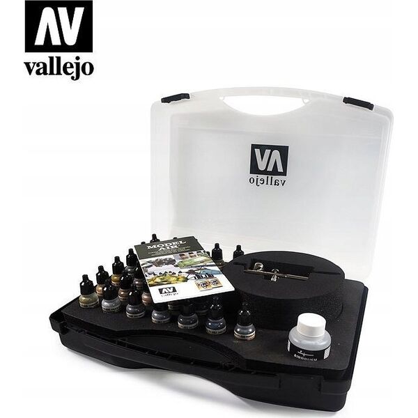 Vallejo Vallejo: 71.172 - Model Air - Basic Colors & Airbrush (29 x 17 ml)