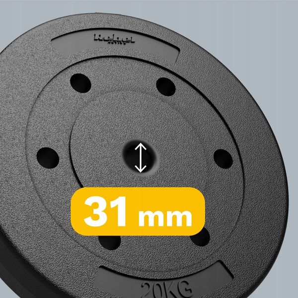 Rebel Obciążenie bitumiczne 20kg, otwór 31mm, REBEL ACTIVE