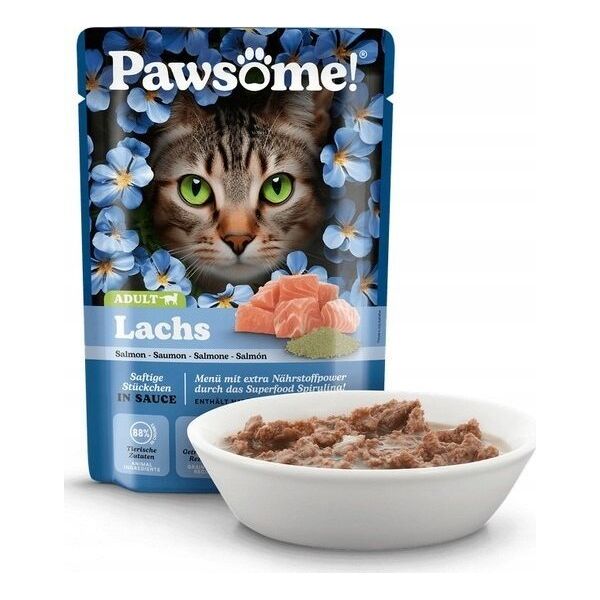 Pawsome Pawsome Adult Lachs - łosoś saszetka 85g
