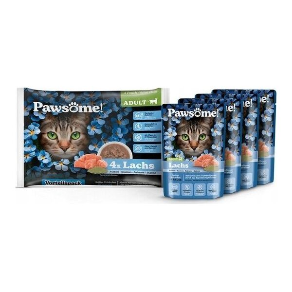 Pawsome Pawsome Adult Lachs - łosoś saszetki 4x85g