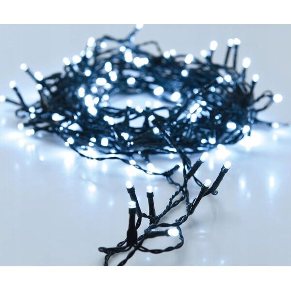 Lampki choinkowe Christmas decoration LAMPKI CHOINKOWE ŁAŃCUCH ŚWIETLNY 480 LED TIMER ZIMNY BIAŁY