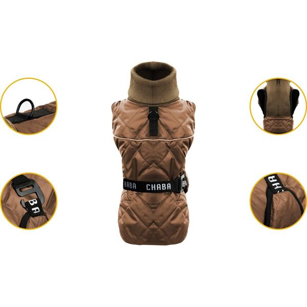 Chaba CHABA KUBRAK REGULOWANY CHIC  `3XL` BEŻ   49cm