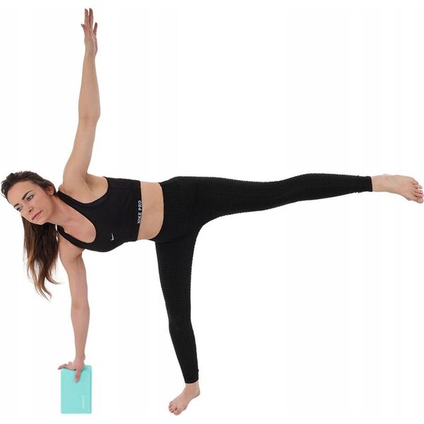 ENERO FIT BLOK KOSTKA DO ĆWICZEŃ JOGA PILATES FITNESS ŻÓŁTA ENERO FIT