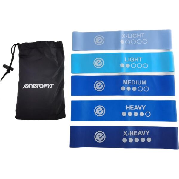 ENERO FIT ZESTAW 5 GUM DO ĆWICZEŃ TPE BLUE BAND ENERO FIT