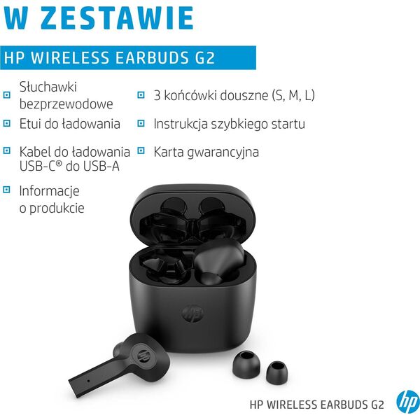 Słuchawki HP Wireless Earbuds G2