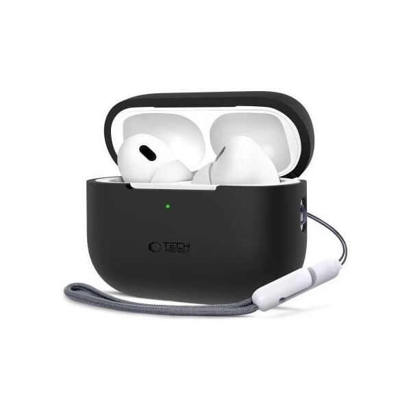 Tech-Protect Etui Tech-Protect Silicone Apple Airpods Pro 1 / 2 Black