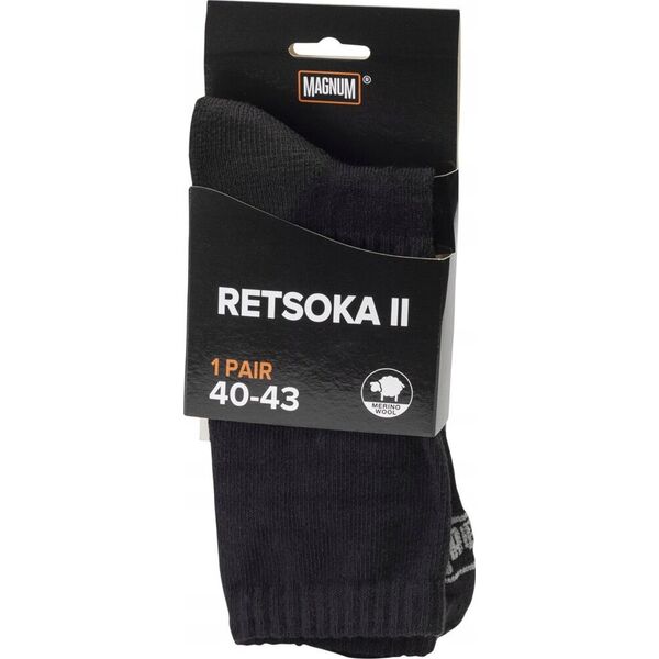 Magnum Męskie skarpety narciarskie wysokie Magnum Retsoka II wełna Merino rozmiar 40-43