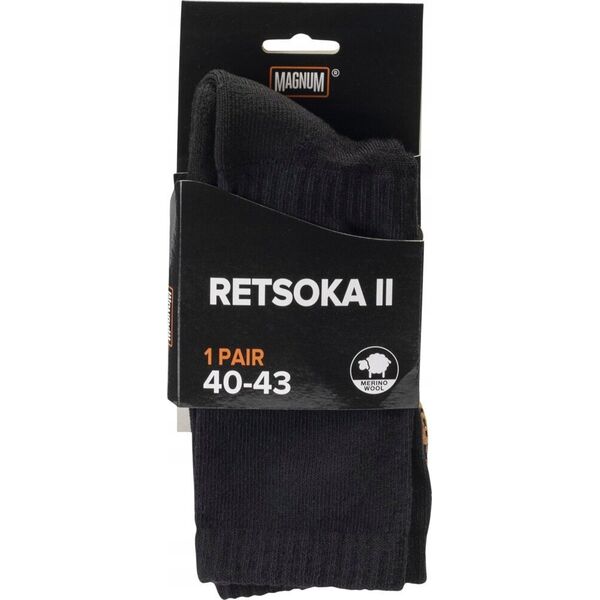 Magnum Męskie skarpety narciarskie wysokie Magnum Retsoka II Wełna Merino rozmiar 40-43