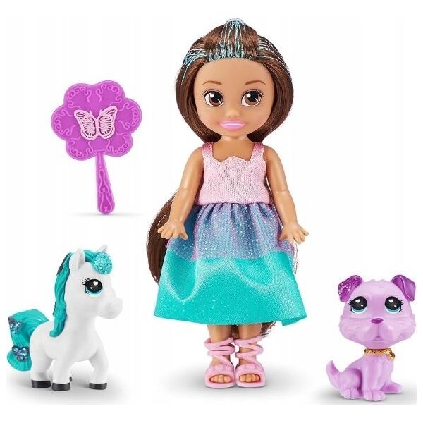 Sparkle Girlz SPARKLE GIRLZ doll playset Princess with pets, assort., 100522