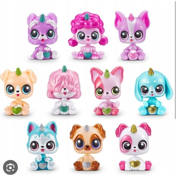 Figurka RAINBOCORNS RAINBOCORNS figure with accessorie Pocket Puppycorn, 1 series, 5 accessories, 9285