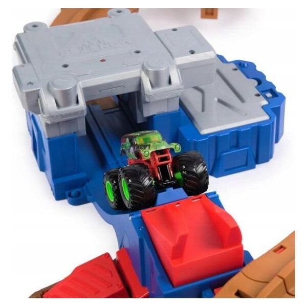 Monster Jam MONSTER JAM launch track with two vehicles Supercharge Speedway, 6071089