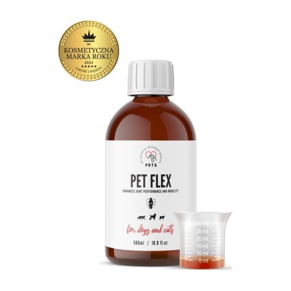 Pets PET FLEX  Preparat na stawy i mobilność dla zwierząt 500ml