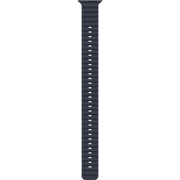Apple 49mm Navy Ocean Band Extension - Black Titanium Finish