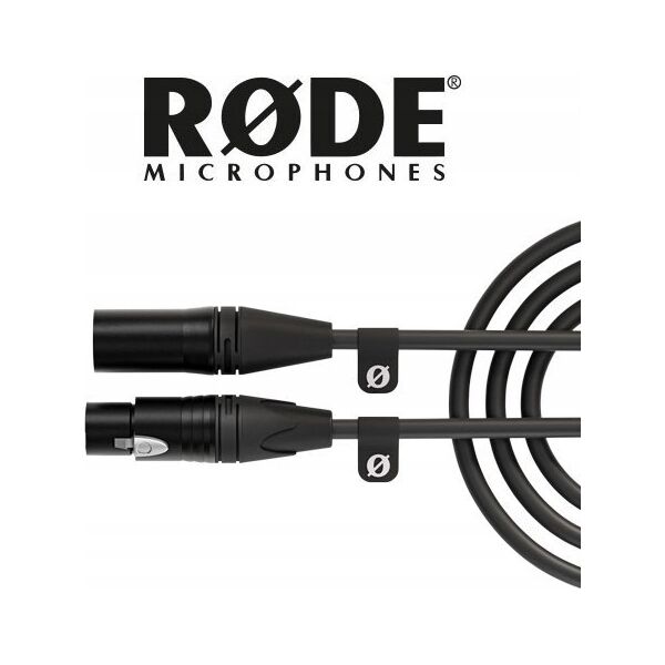 Kabel Rode Rode cable XLR 3m, black